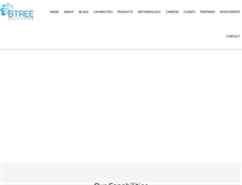 Tablet Screenshot of btreesolutionsinc.com